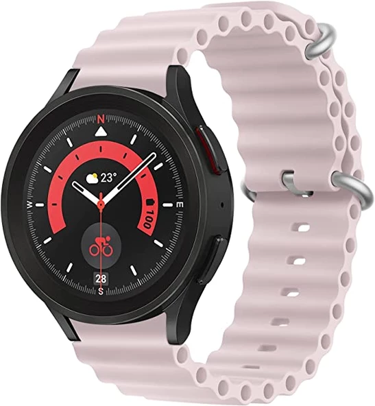 Xiaomi Redmi Watch 5 Active/Lite Haylou Solar LS05 Kordon Ocean Silikon Kordon 22mm - 12