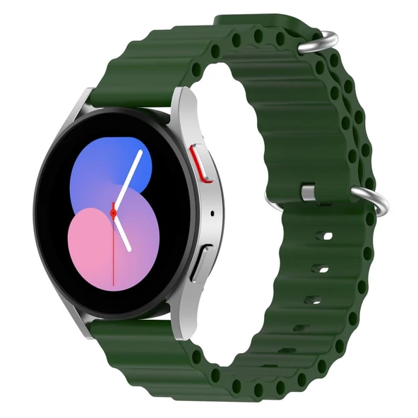 Xiaomi Redmi Watch 5 Active/Lite Haylou Solar LS05 Kordon Ocean Silikon Kordon 22mm - 3