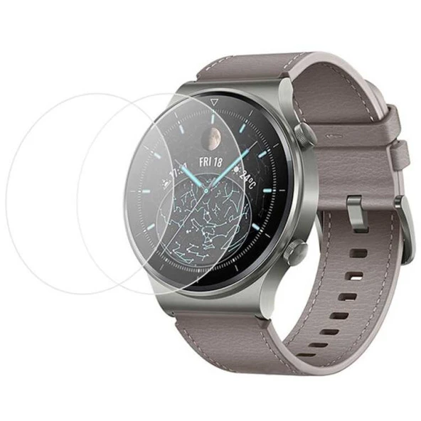 Huawei Watch GT2 Pro Full Ekran Nano Saat Koruyucu Narr TPU