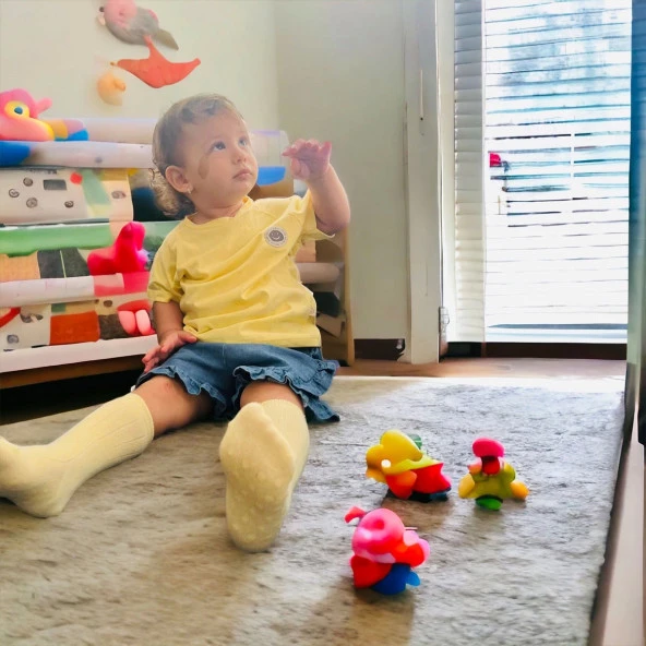 Kukita 4 lü Nature Dizaltı Çorap Seti - 7