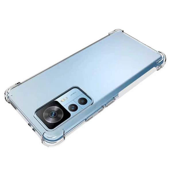Xiaomi Mi 12T Pro Kılıf Şeffaf Nitro Anti Shock Kapak - 5