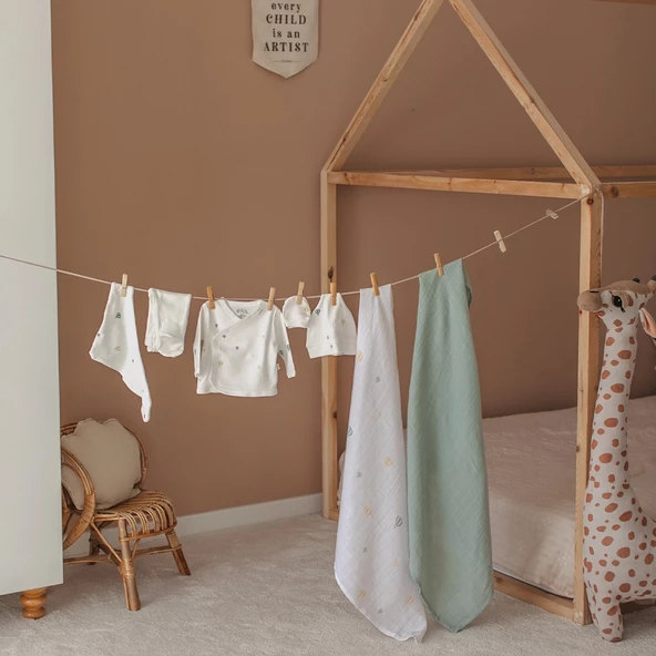 5'li Hastane Çıkışı & 2'li Müslin Set - 3