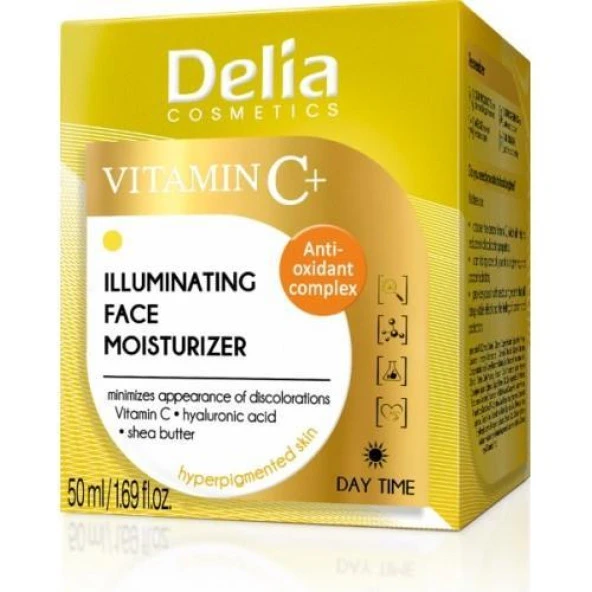 Delia Vitamin C+ Aydınlatıcı Leke Kremi 50 Ml