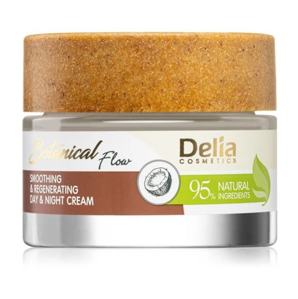 Delia Batanical Smoothing Regenerating %95 Organik Gündüz ve Gece Yüz Kremi 50 ml - 2
