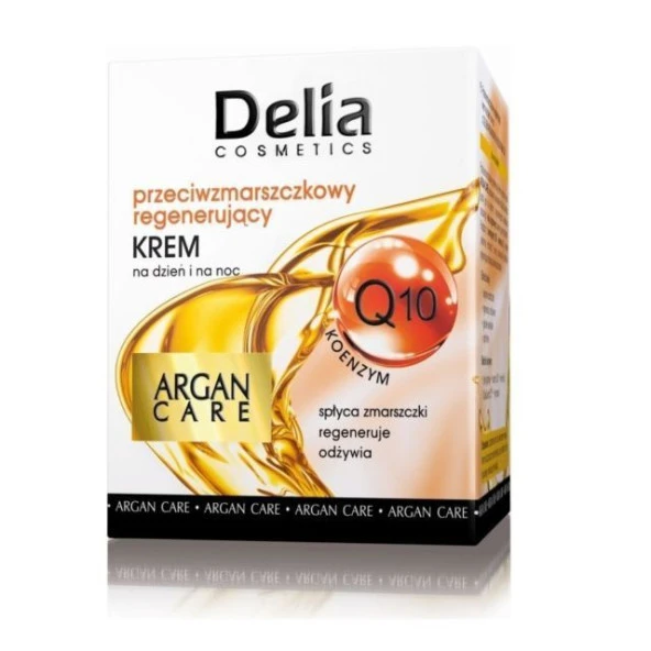 Delia Argan Care Coenzyme Q10 Anti-Wrinkle 50Ml 24h