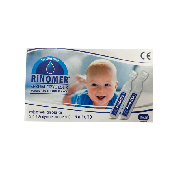 Rinomer Serum Fizyolojik 5 ml x 10 Flakon