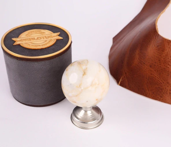 Perlotus Jupiter Seri Küre Granit Mermer Viski Taşı Premium Kutusunda - 9