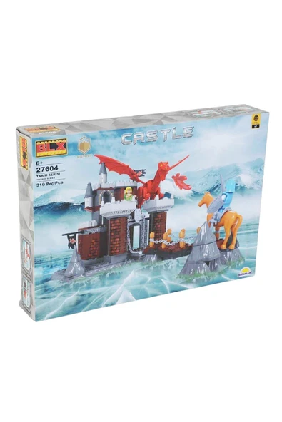 Prenses ve Şövalyeli Ejderha Kalesi 319 Parça Lego Seti ile Orta Çağ'a Yolculuk! - 2