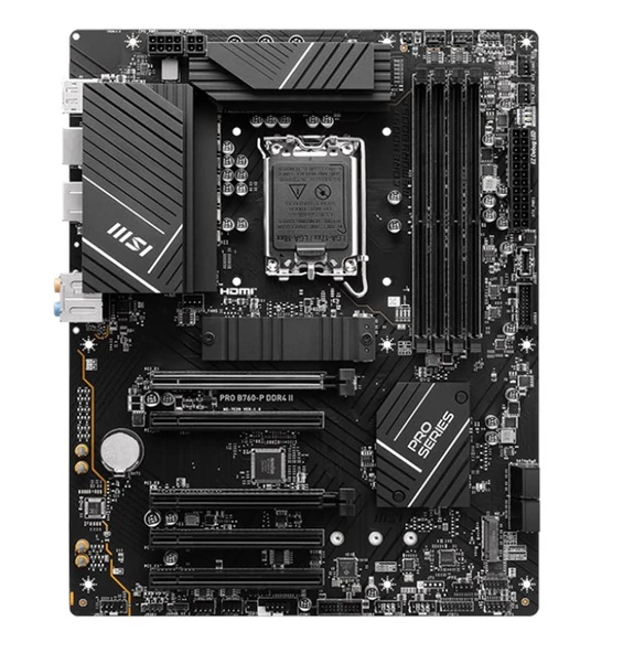 MSI Pro B760-P II D4 1700P Hdmi Dp - 5