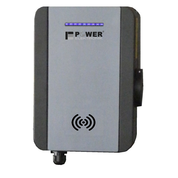 PWR33 HOME-EVS-22kW WALLBOX - TİP2 SOKET ÇIKIŞLI ELEKTRİKLİ ARAÇ ŞARJ CİHAZI-Elektrikli araç şarj istasyonu - 12