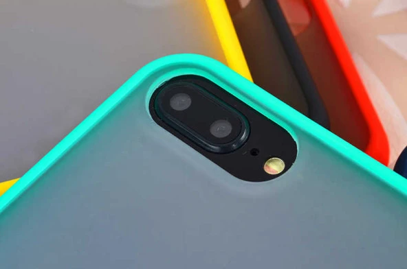 Apple iPhone 6 Plus / 6S Plus Kılıf Arka Buzlu Mat Kapak - 6