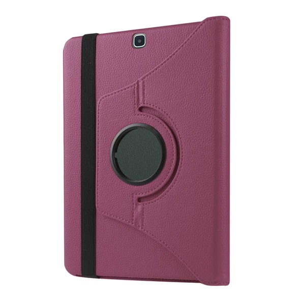 Samsung Galaxy Tab S2 9.7 T810 T813 T815 T819 Kılıf 360 Dönebilen Standlı Case - Resim 9