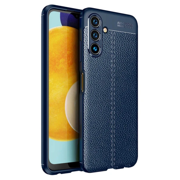 Samsung Galaxy A04S Kılıf Deri Tarzı Niss Silikon Case Kapak - 12