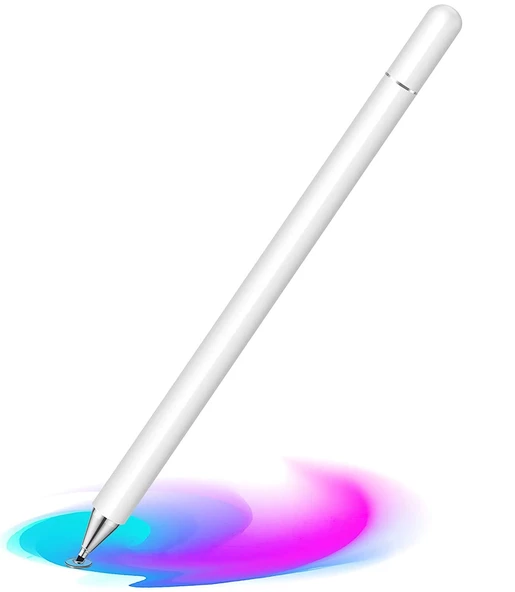 Dokunmatik Passive Stylus Kalem Tablet Telefon Bilgisayar Kalemi 2 in 1 - 7