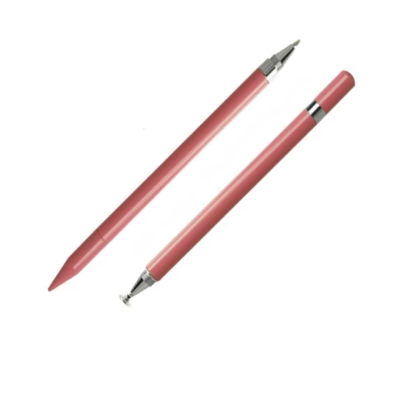 Dokunmatik Passive Stylus Kalem Tablet Telefon Bilgisayar Kalemi 2 in 1 - 2