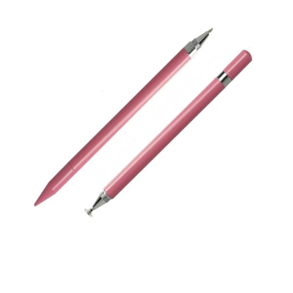 Dokunmatik Passive Stylus Kalem Tablet Telefon Bilgisayar Kalemi 2 in 1 - 8