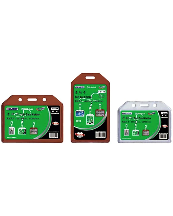 KEJEA T-014 KAHVERENGİ YATAY KART POŞETİ - 85X54MM - 100ADET