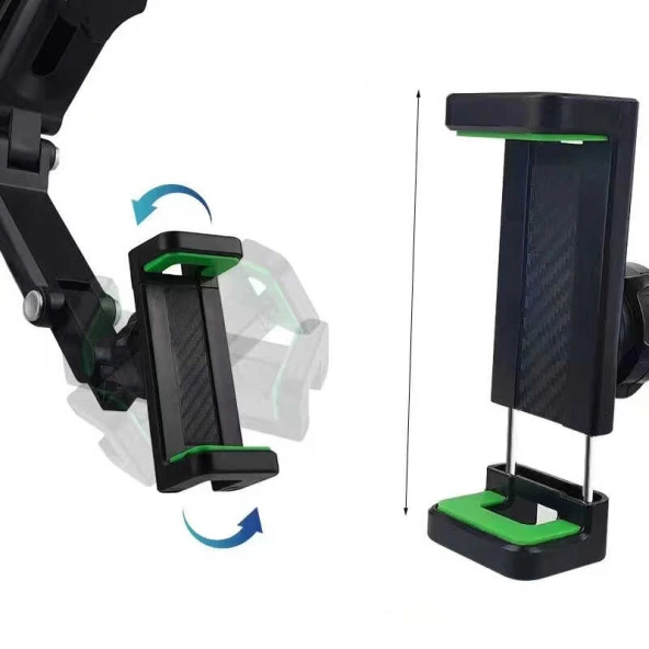 Araç İçi Telefon Tutucu Güneşlik Tutucu MS-12 Telefon Tutucu - 7