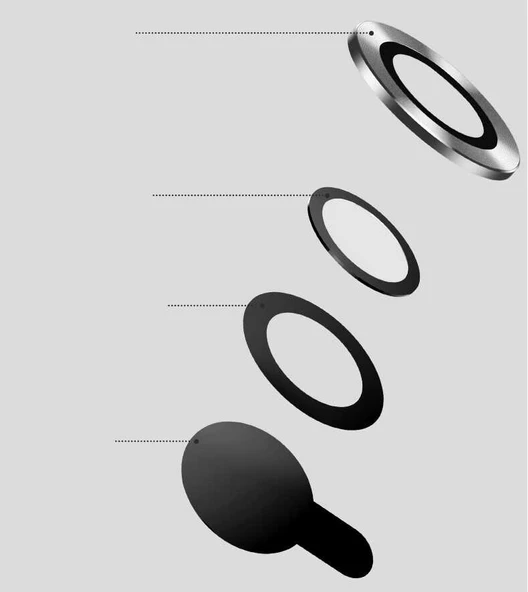 Apple iPhone 13 Pro Kamera Lens Koruyucu Çerçeveli Koruyucu CL-07 - 11