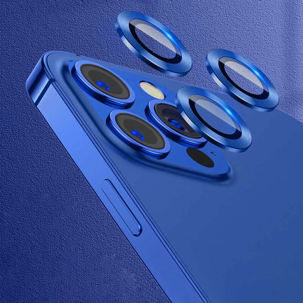 Apple iPhone 11 Pro Max Kamera Lens Koruyucu Çerçeveli Koruyucu CL-07 - 10