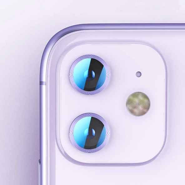 Apple iPhone 11 Kamera Lens Koruyucu Çerçeveli Koruyucu CL-07 - 4