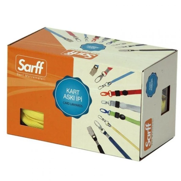 Sarff Metal Klips.SARI Askı İpi.50 Adetet - 6