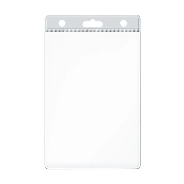 SARFF 6.5X10.5CM ŞEFFAF DİKEY KART POŞETİ - 100ADET - 3