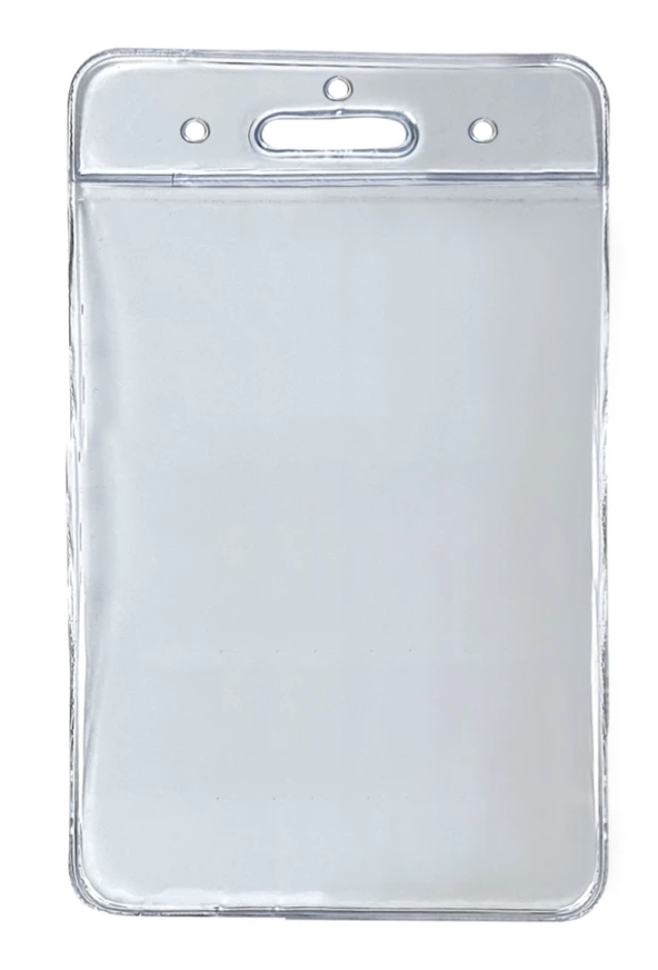 SARFF 6.5X10.5CM ŞEFFAF DİKEY KART POŞETİ - 100ADET - 6
