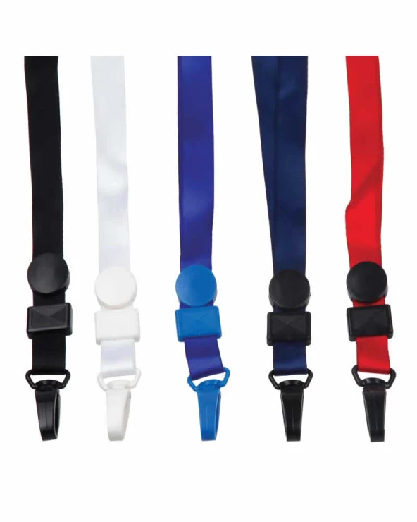 Sarff KEJEA K-1502 (1,5cm) Plastik AKREP Kanca.MAVİ Askı İpi 50 Adet