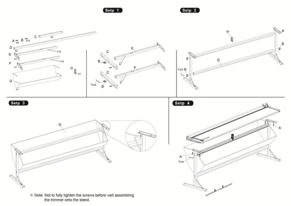 KW-TRIO 3027 SÜRGÜLÜ GİYOTİN - 2B(200CM) - 5SYF. - 11