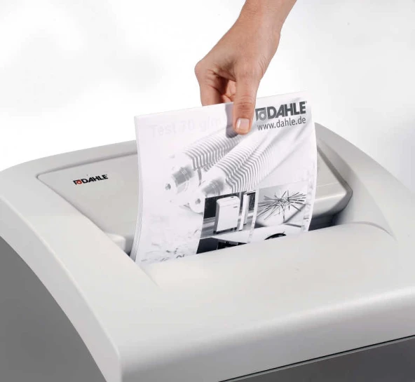 50214 DAHLE EVRAK İMHA MAKİNESİ - P4(4.0X40.0MM) - 40L - 9SYF. - 6