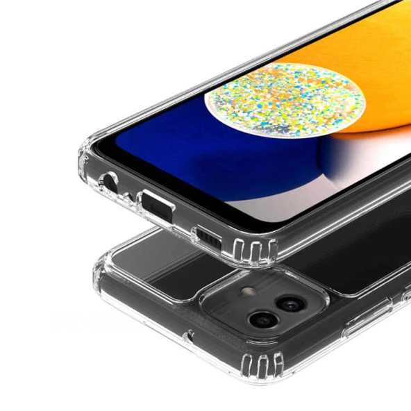 Samsung Galaxy A04 Kılıf 2mm Anti Shock Silikon - 4