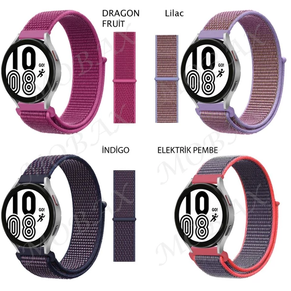 ​​Amazfit Pace GTR 2 2E Lite 47mm Kordon Hasır Kordon - 4