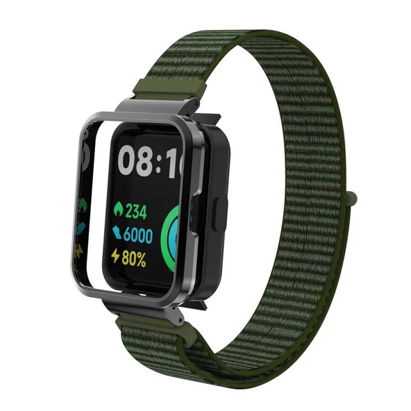 Xiaomi Redmi Watch 2 Lite Kordon Kasalı Hasır Kordon 61 - 7