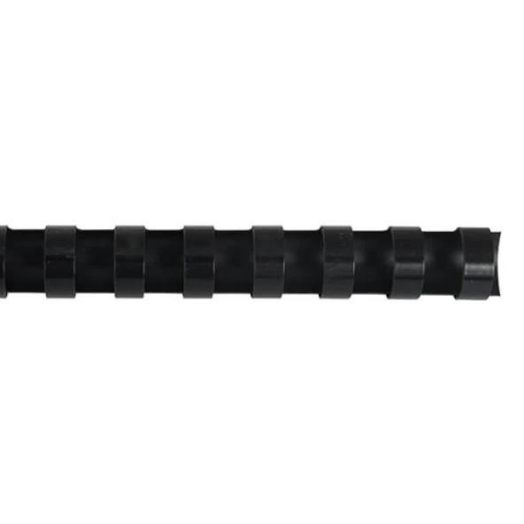 Sarff 14mm.SİYAH DELUX Plastik Spiral 100  Adet