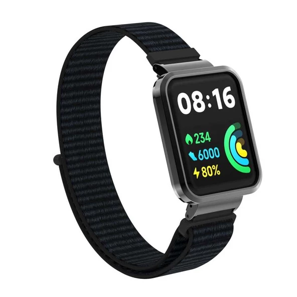 Xiaomi Redmi Watch 2 Lite Kordon Kasalı Hasır Kordon 61 - 12