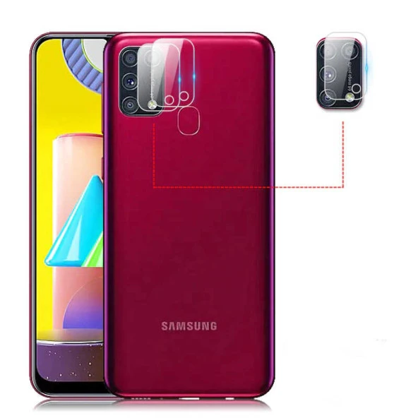 Samsung Galaxy M31 Nano Kamera Lens Koruma Camı