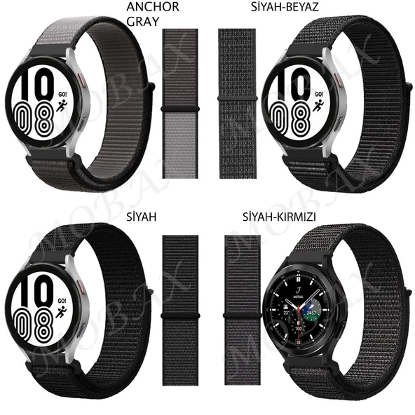 Amazfit GTS Bip Lite S GTR 42mm Kordon Hasır Kordon - 5