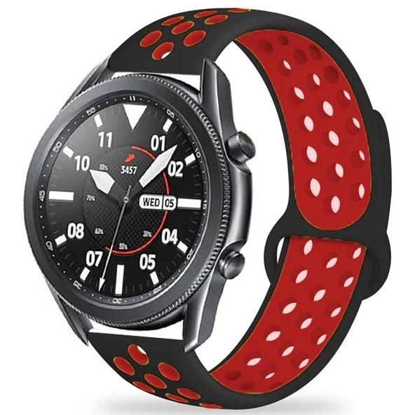 Xiaomi Mi Watch Color 1 / 2 Kordon Delikli Spor Kordon - 12