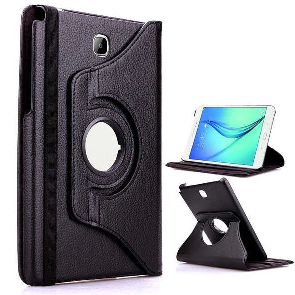 Samsung Galaxy Tab A 10.1 P580 P583 P585 Kılıf 360 Dönebilen Standlı Case