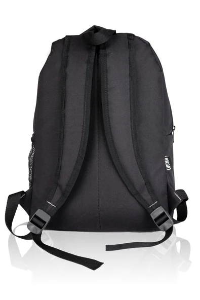 Su Geçirmez Üç Gözlü Okul Çantası Ortaokul Çantası Lise Çantası Yıkanabilir Gri - 6