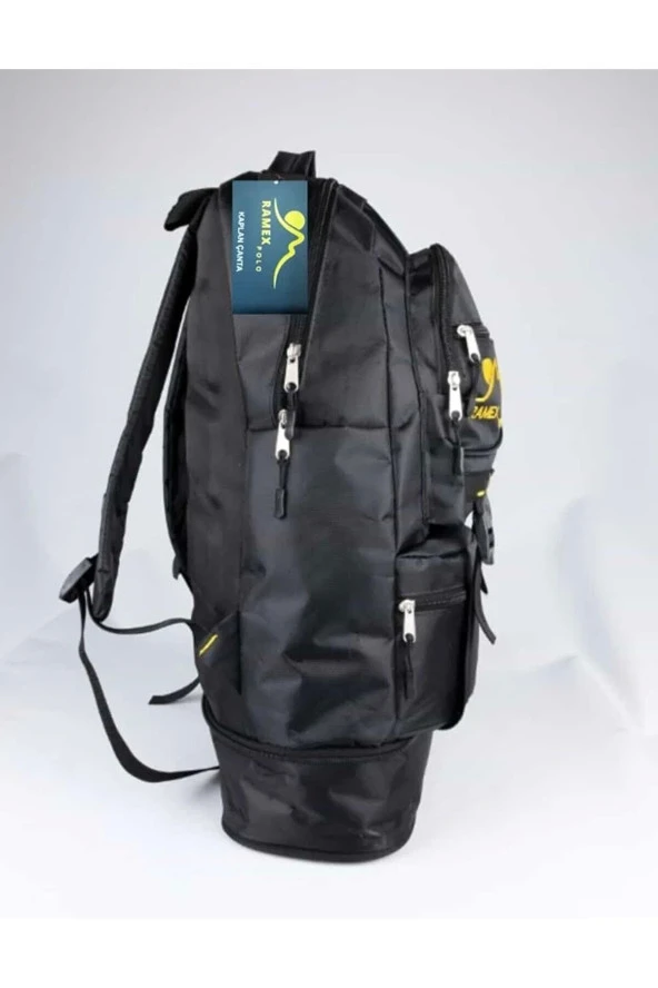Dağcı Sırt Çantası Deprem Çantası Körüklü 65 Litre Siyah - 3
