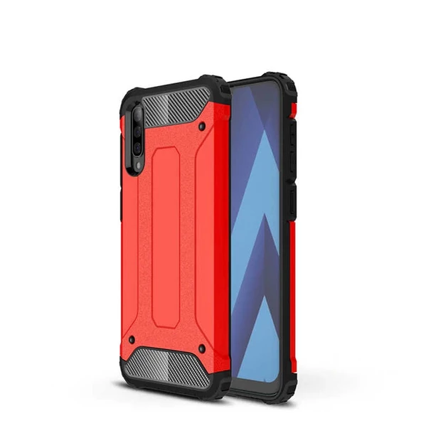 Vendas Samsung Galaxy A70 Kılıf Zore Crash Silikon Kapak - Resim 4