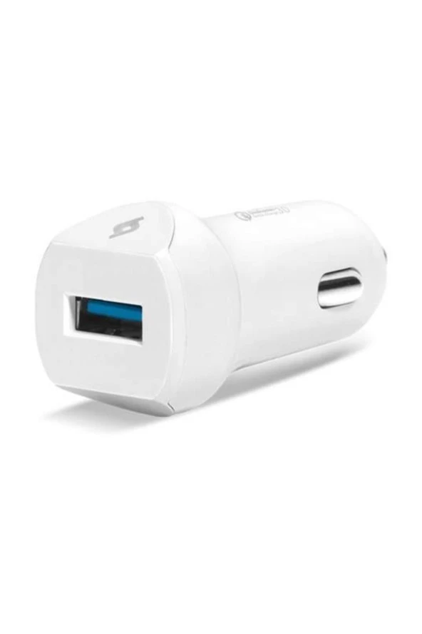 Ttec SpeedCharger QC 3.0 Serisi Type-C Kablolu Hızlı Araç Şarj Cihazı Beyaz - 2