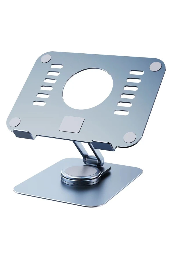 IDE Tablet Tutucu Metal Evrensel Masaüstü 360 Derece Dönen Tablet Standi - 2