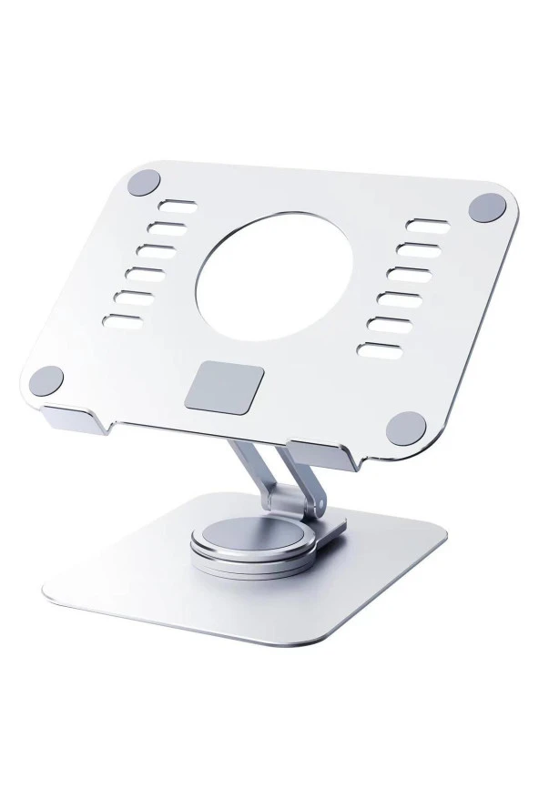 IDE Tablet Tutucu Metal Evrensel Masaüstü 360 Derece Dönen Tablet Standi - 3