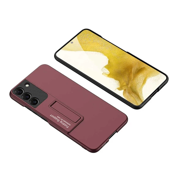 Samsung Galaxy S22 Plus Kılıf Standlı Ays Kapak - 4
