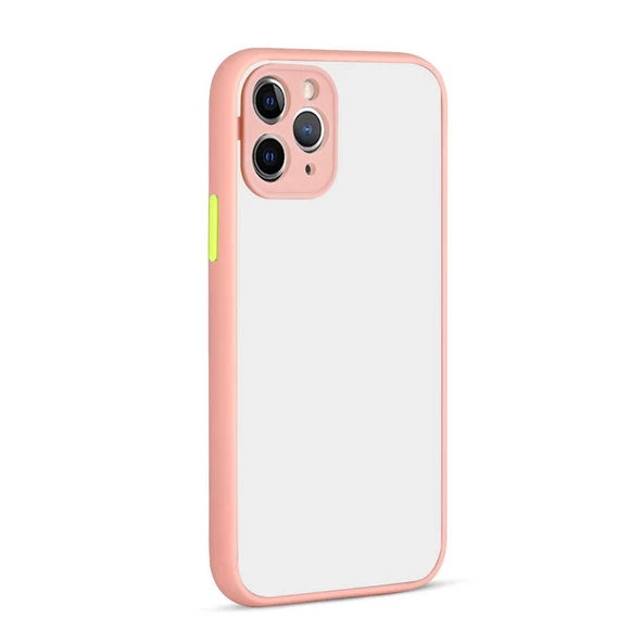 Apple iPhone 11 Pro Kılıf Kamera Korumalı Mat Kapak - 12