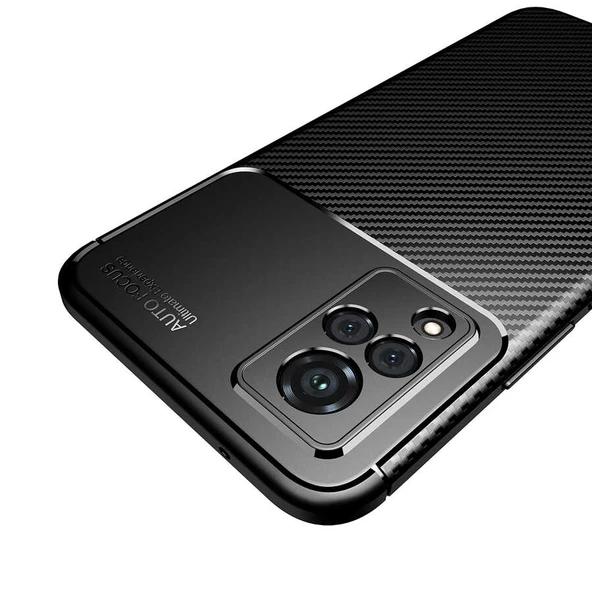 Vivo V21 Kılıf Karbon Silikon Case - 5