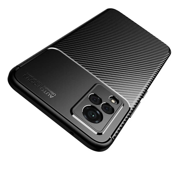 Vivo V21 Kılıf Karbon Silikon Case - 6